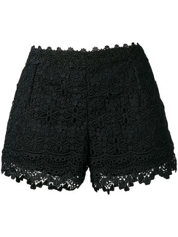 Charo Ruiz Lace Shorts - Black