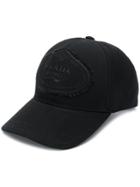 Prada Logo Patch Baseball Cap - Black