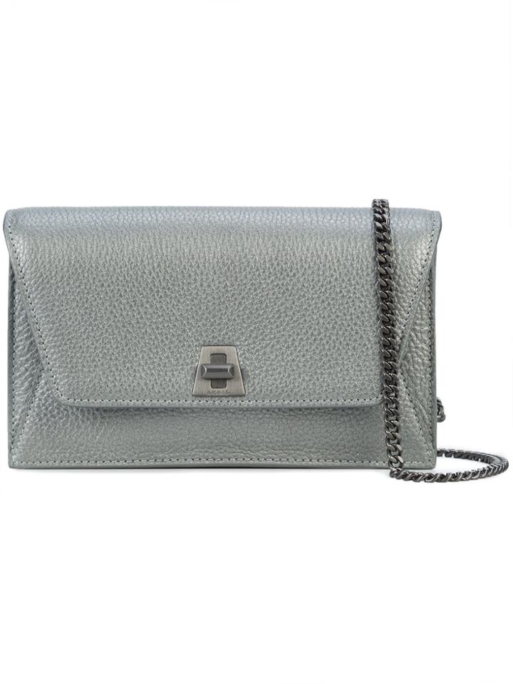 Akris Anouk Clutch - Grey