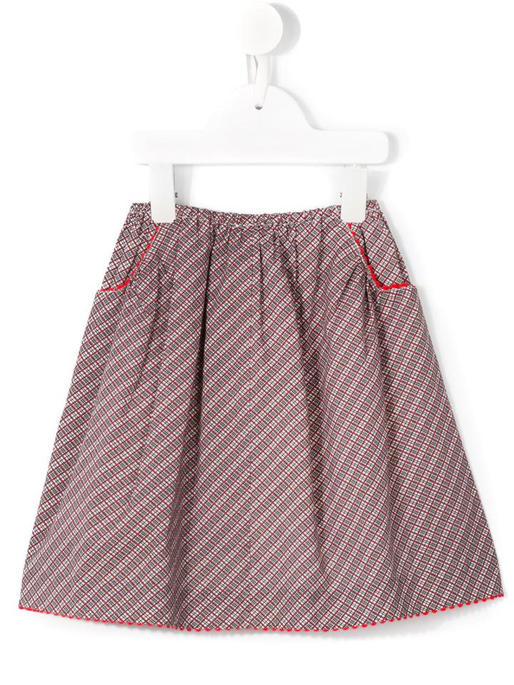 Caramel Celtuce Skirt, Toddler Girl's, Size: 4 Yrs, Red