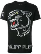 Philipp Plein 'crooked' T-shirt, Men's, Size: Medium, Black, Cotton