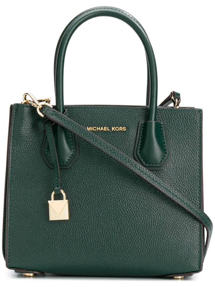 Michael Michael Kors Small Mercer Tote Bag - Green