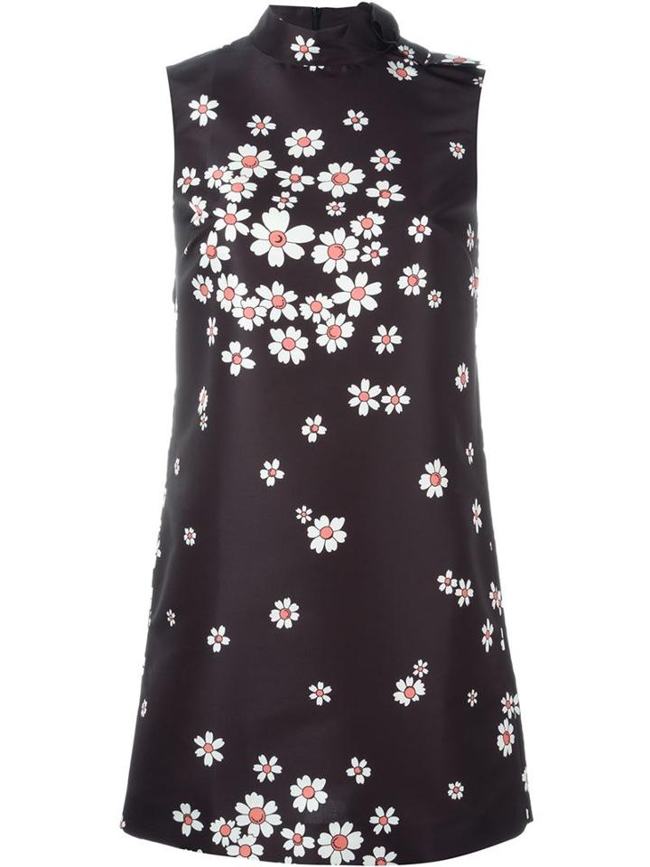 Red Valentino Flower Print Dress