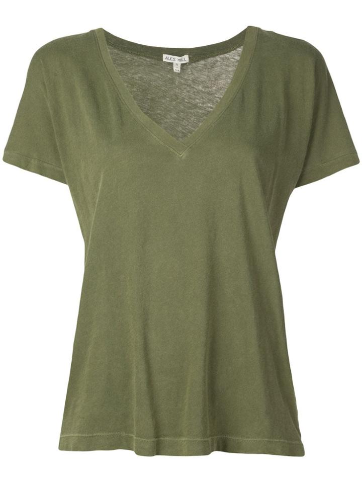 Alex Mill V-neck T-shirt - Green