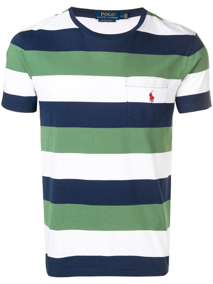Polo Ralph Lauren Striped Logo T-shirt - Green