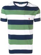 Polo Ralph Lauren Striped Logo T-shirt - Green