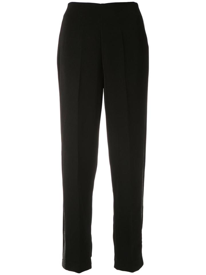 Tufi Duek Embellished Tailored Trousers - Black