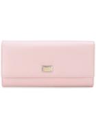 Dolce & Gabbana Continental Wallet - Pink & Purple