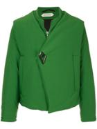 Namacheko Asymmetric Padded Jacket - Green