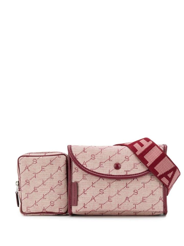 Stella Mccartney Monogram Canvas Belt Bag - Pink
