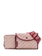 Stella Mccartney Monogram Canvas Belt Bag - Pink