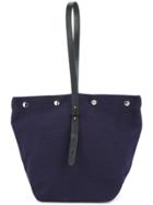 Cabas Small Bucket Tote - Blue