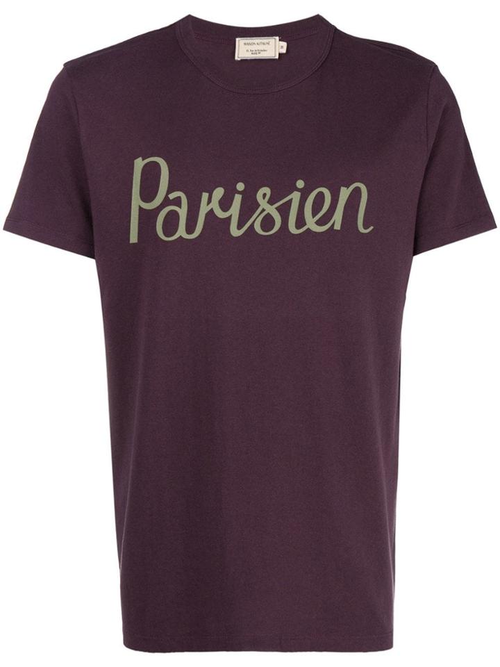 Maison Kitsuné Parisien T-shirt - Pink