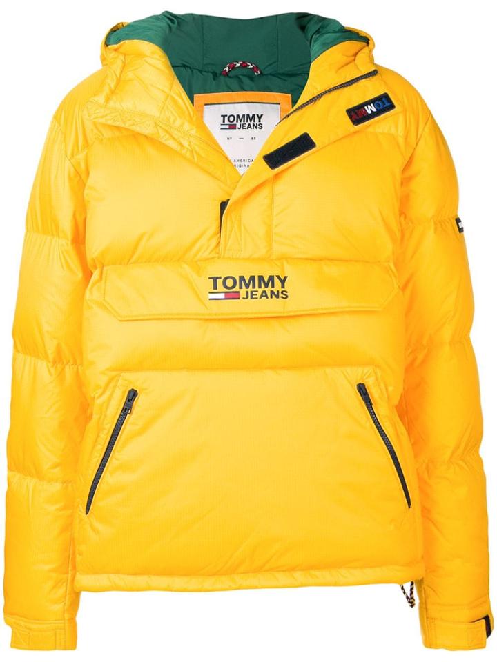 Tommy Jeans Padded Pullover - Yellow