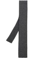 Eleventy Square Pattern Knitted Tie