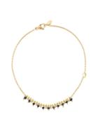 Natasha Collis Black Diamond Bracelet, Women's, Metallic