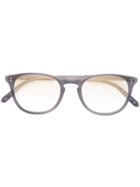 Garrett Leight - Kinney Glasses - Unisex - Acetate/metal (other) - One Size, Grey, Acetate/metal (other)