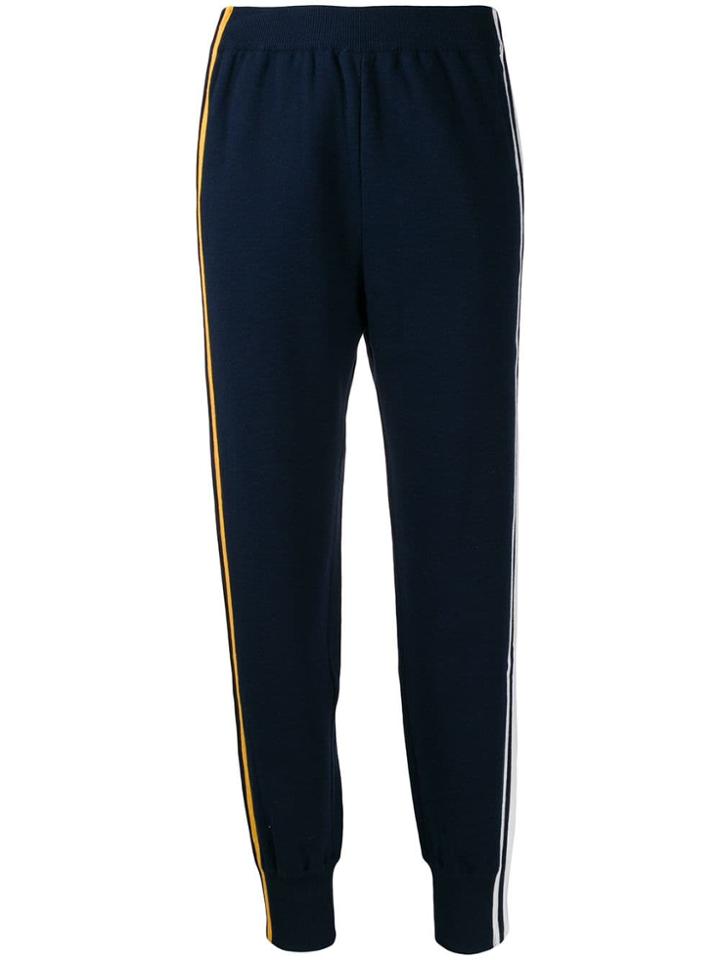 Sjyp Side Stripe Track Pants - Blue