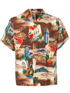 Fake Alpha Vintage 1950's Hawaiian Shirt - Multicolour