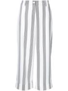 Shades Of Grey By Micah Cohen Striped Cropped Trousers