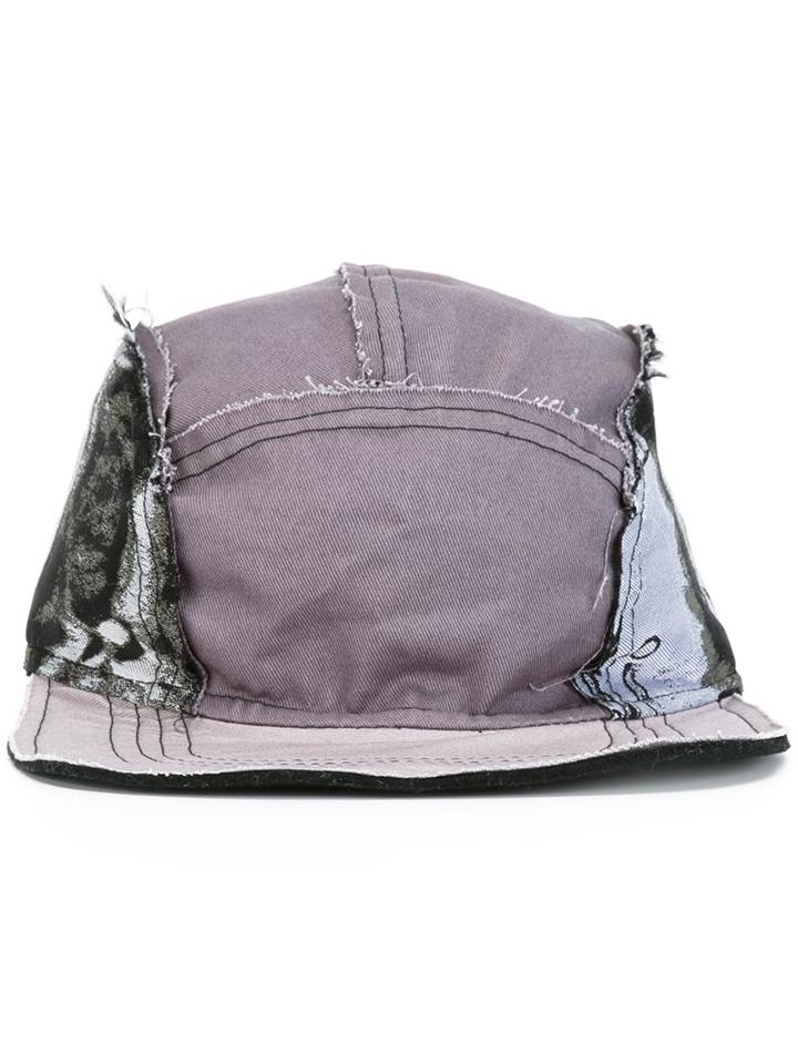 Liam Hodges Deconstructed 5-panel Cap, Men's, Grey, Vegetable Fibres