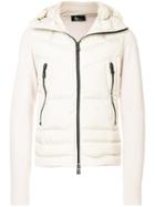 Moncler Grenoble Zipped Padded Jacket - Nude & Neutrals