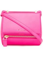 Givenchy - Mini 'pandora Box' Shoulder Bag - Women - Calf Leather - One Size, Women's, Pink/purple, Calf Leather