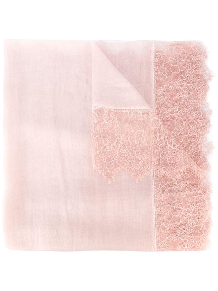 Faliero Sarti Lace Detail Scarf