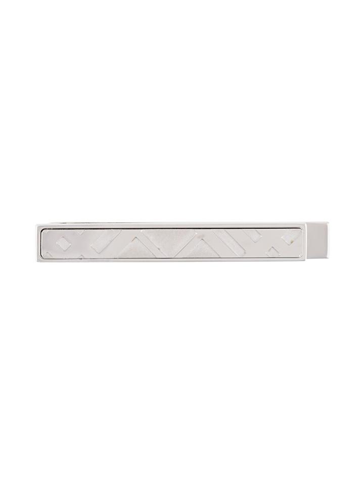Burberry Embossed Logo Neck Tie Pin