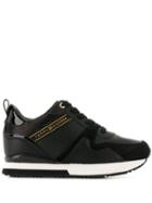 Tommy Hilfiger Leather Lace-up Sneakers - Black