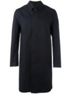Mackintosh Single Breasted Coat, Men's, Size: 40, Black, Cotton