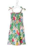 Mc2 Saint Barth Kids Teen Lola Midi Dress - Pink