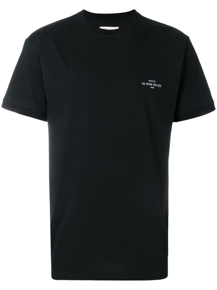 Ih Nom Uh Nit Back-print T-shirt - Black