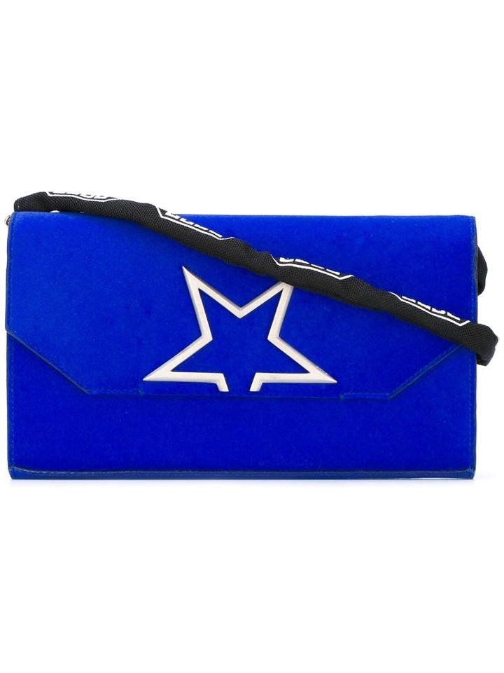 Golden Goose Deluxe Brand 'vedette' Shoulder Bag, Women's, Blue, Polyester