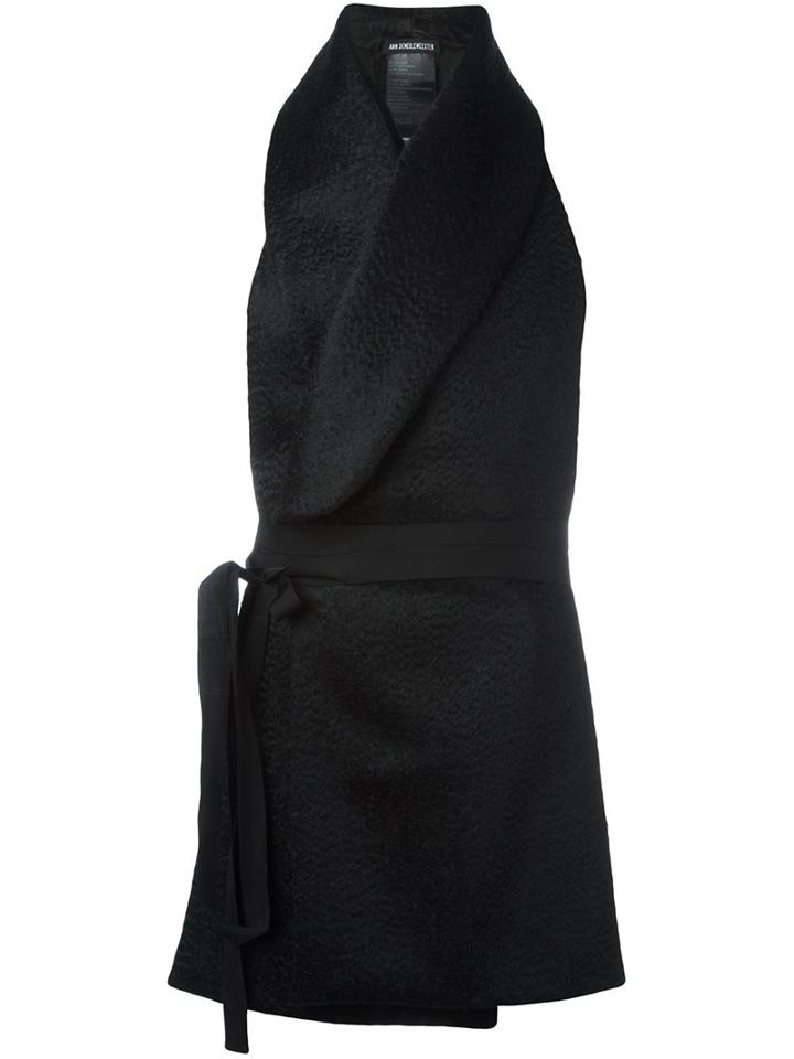 Ann Demeulemeester Belted Waistcoat