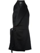 Ann Demeulemeester Belted Waistcoat