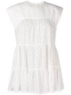 See By Chloé Embroidered Detail Blouse - White