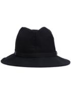 Yohji Yamamoto '6 Panel' Hat, Men's, Black, Wool