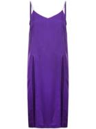 Nina Ricci Cady Slit Top - Purple