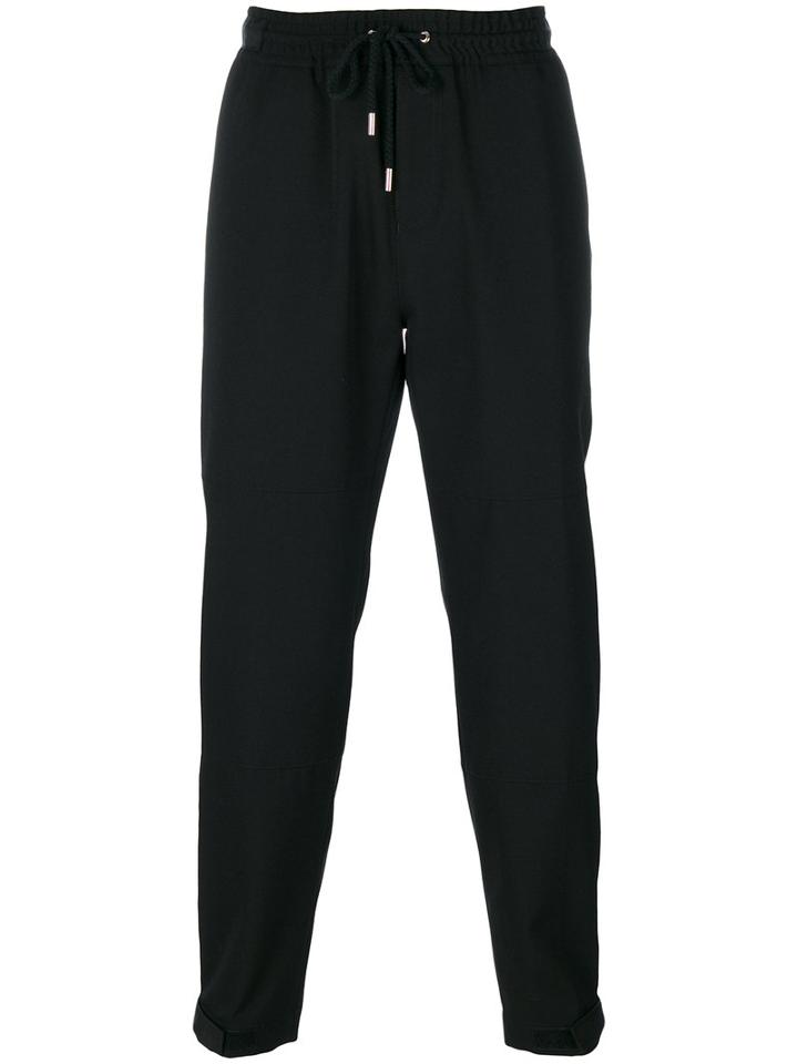Givenchy - Zip Cuff Track Pants - Men - Cotton/polyamide/acetate/wool - 48, Black, Cotton/polyamide/acetate/wool