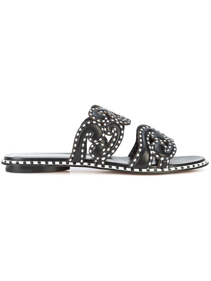 Derek Lam Issa Slide Sandal - Black