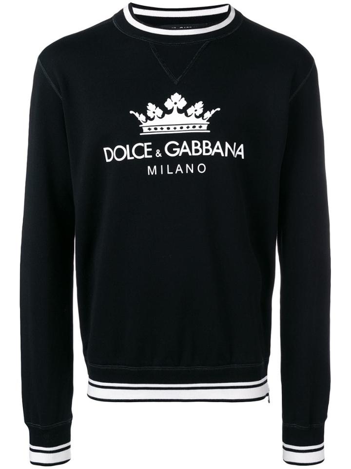 Dolce & Gabbana Logo Sweatshirt - Black