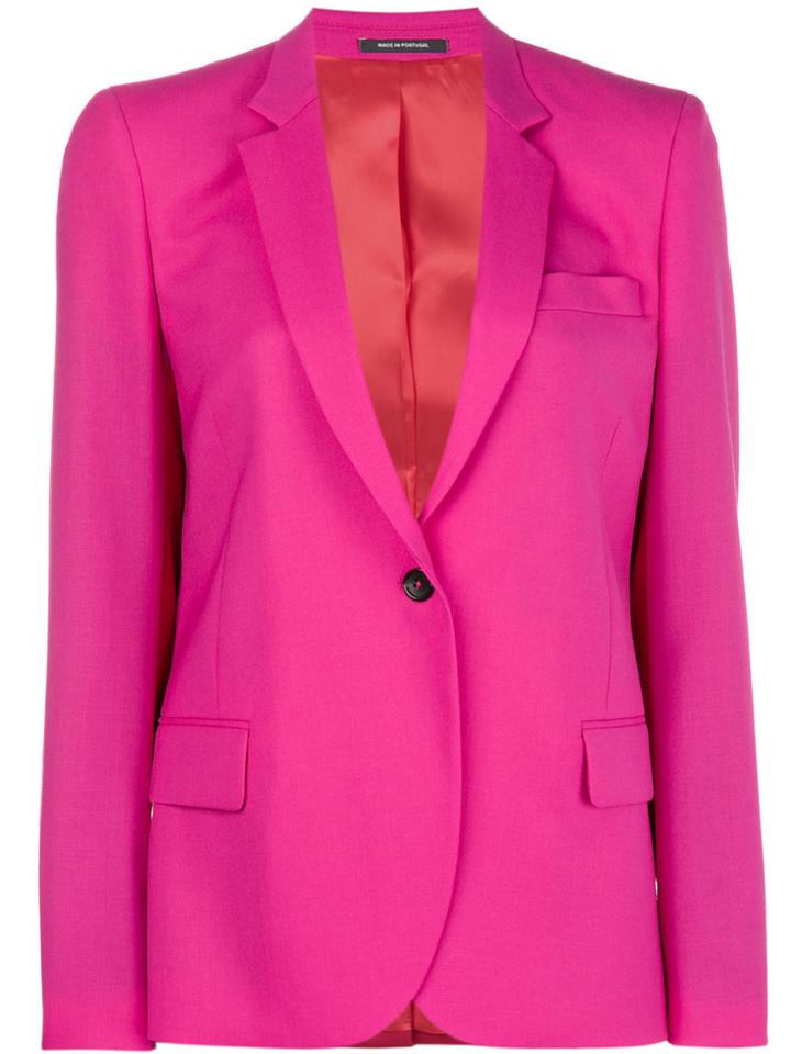 Ps By Paul Smith Classic Single-breasted Blazer - Pink & Purple