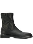 Ann Demeulemeester Matte Ankle Boots - Black