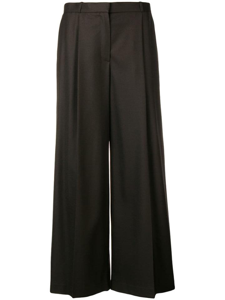 The Row Cropped Trousers - Brown