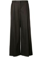 The Row Cropped Trousers - Brown