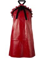 Philosophy Di Lorenzo Serafini Ruffled Halterneck Short Dress
