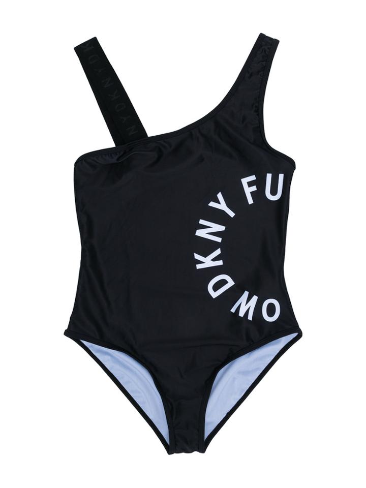 Dkny Kids Logo Print Swimsuit - Unavailable