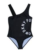 Dkny Kids Logo Print Swimsuit - Unavailable