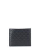 Emporio Armani Logo Print Wallet - Black